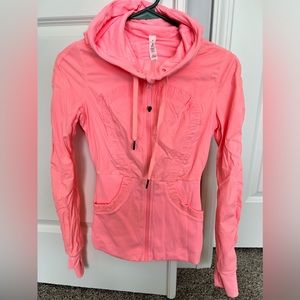 Lululemon Dance Studio Jacket III in Bleached Coral Size 4